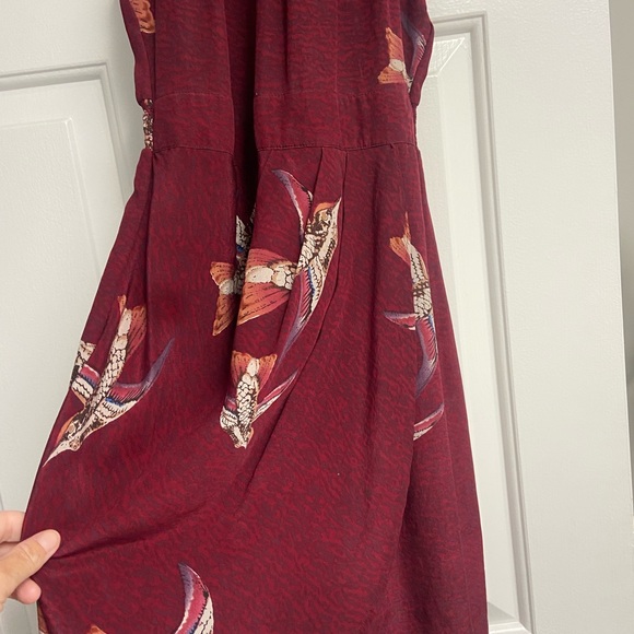 Women’s silk dress, US size 4 bought in the UK as a size 8 from Warehouse. - Picture 5 of 9